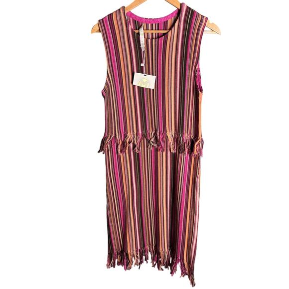 Marie Oliver Kenyon Dress Meadow Stripe Size M NWT - Picture 4 of 6